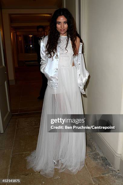 Eliza Doolittle attends the Winter Whites Gala In Aid Of Centrepoint on November 26, 2013 in London, England.