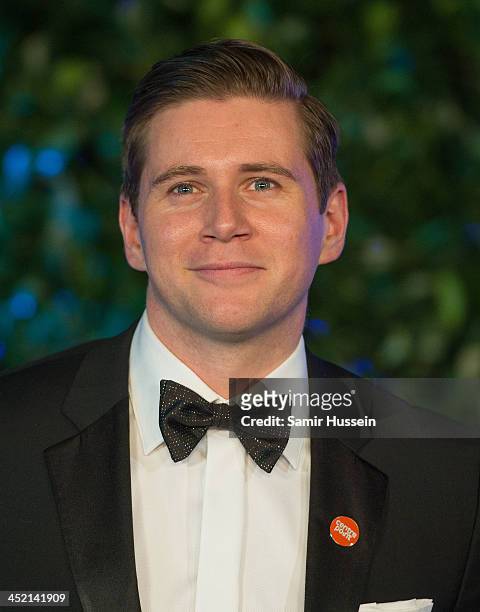 Allen Leech attends The Winter Whites Gala In Aid Of Centrepoint at Kensington Palace on November 26, 2013 in London, England.