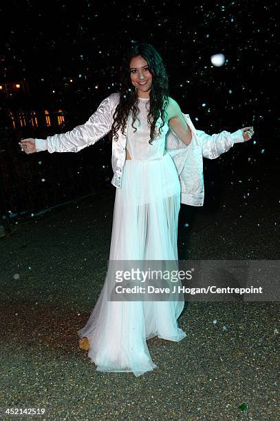 Eliza Doolittle attends Winter Whites Gala In Aid Of Centrepoint on November 26, 2013 in London, England.