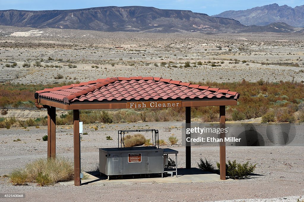 Lake Mead At Historic Low Levels As Drought Continues In Western US