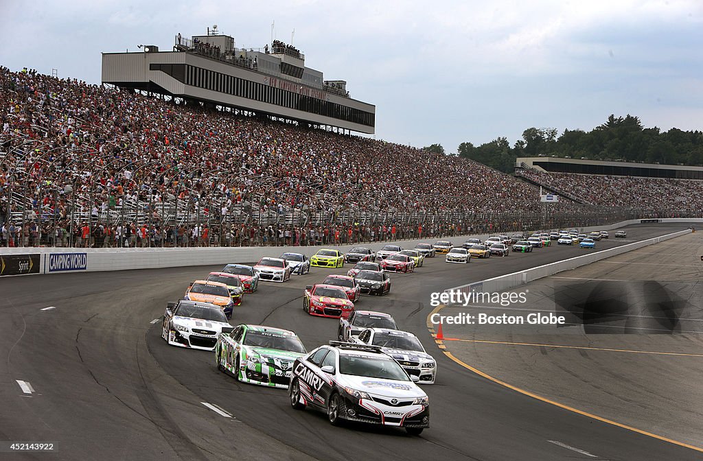 NASCAR At New Hampshire Motor Speedway
