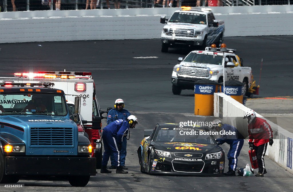 NASCAR At New Hampshire Motor Speedway