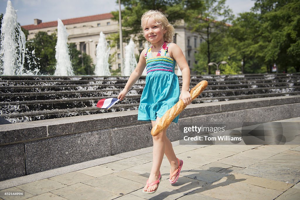 Bastille Day Baguette Relay Race