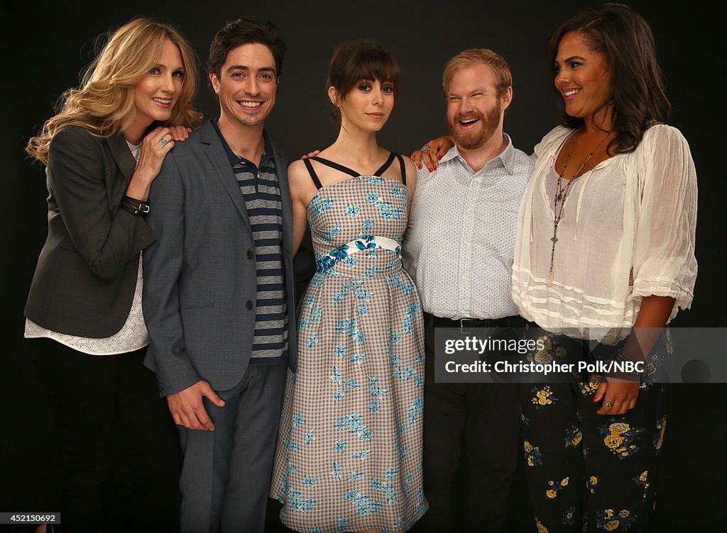 NBC's "A to Z" actors Christina Kirk, Ben Feldman, Cristin Milioti