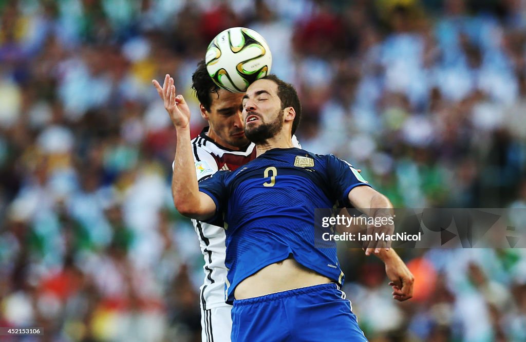 Germany v Argentina: 2014 FIFA World Cup Brazil Final