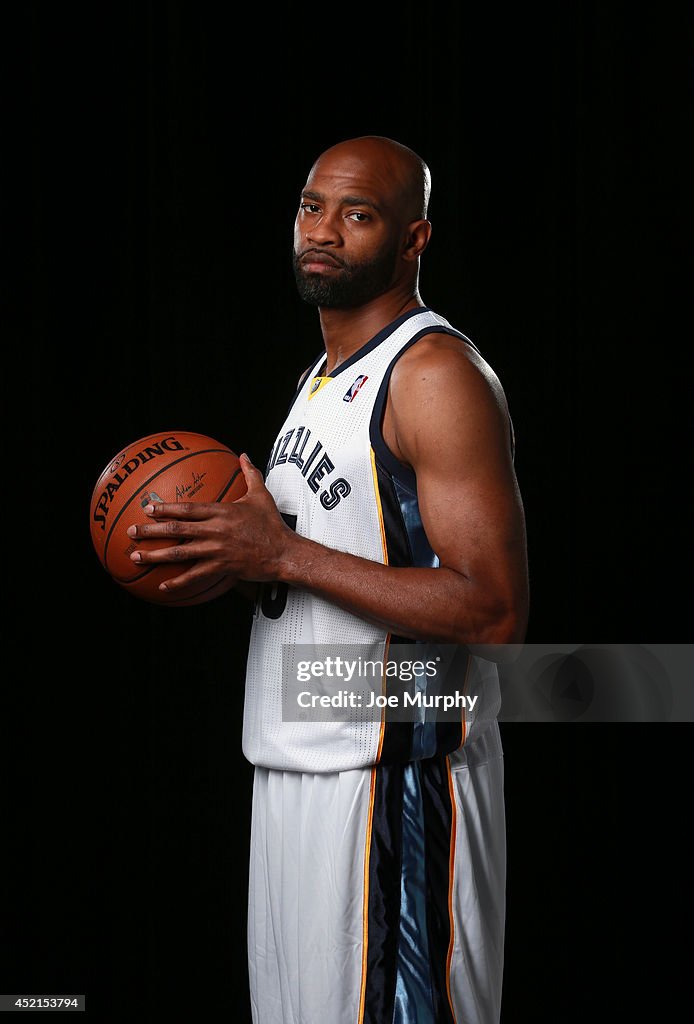 Memphis Grizzlies Introduce Vince Carter