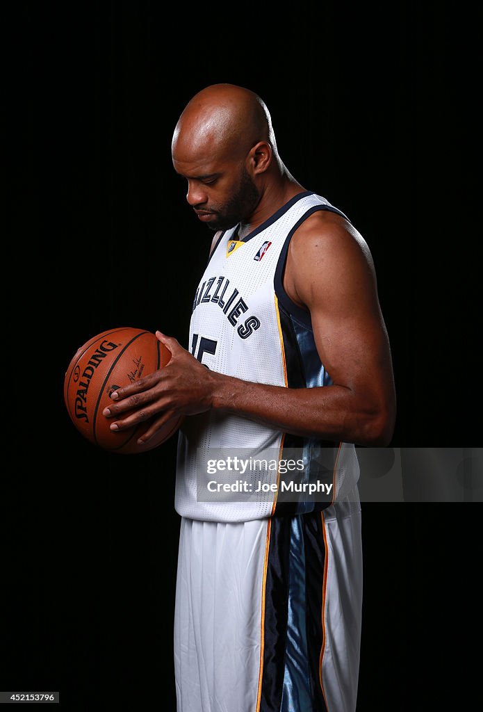 Memphis Grizzlies Introduce Vince Carter