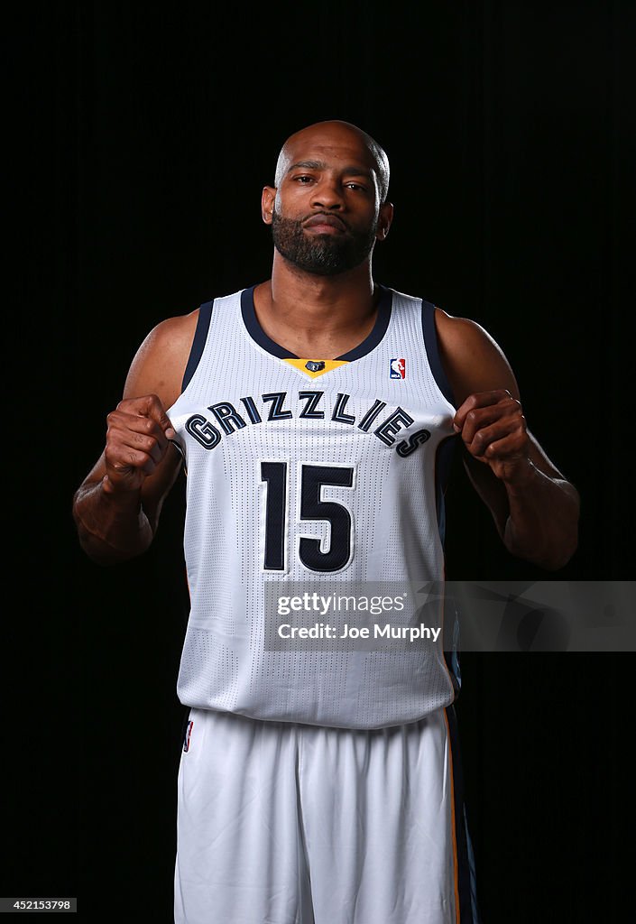 Memphis Grizzlies Introduce Vince Carter