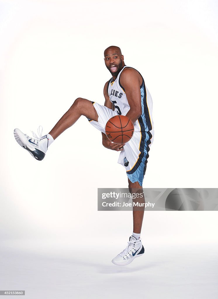 Memphis Grizzlies Introduce Vince Carter