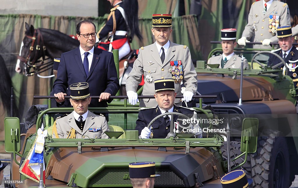 Bastille Day Military Ceremony On The Champs Elysees