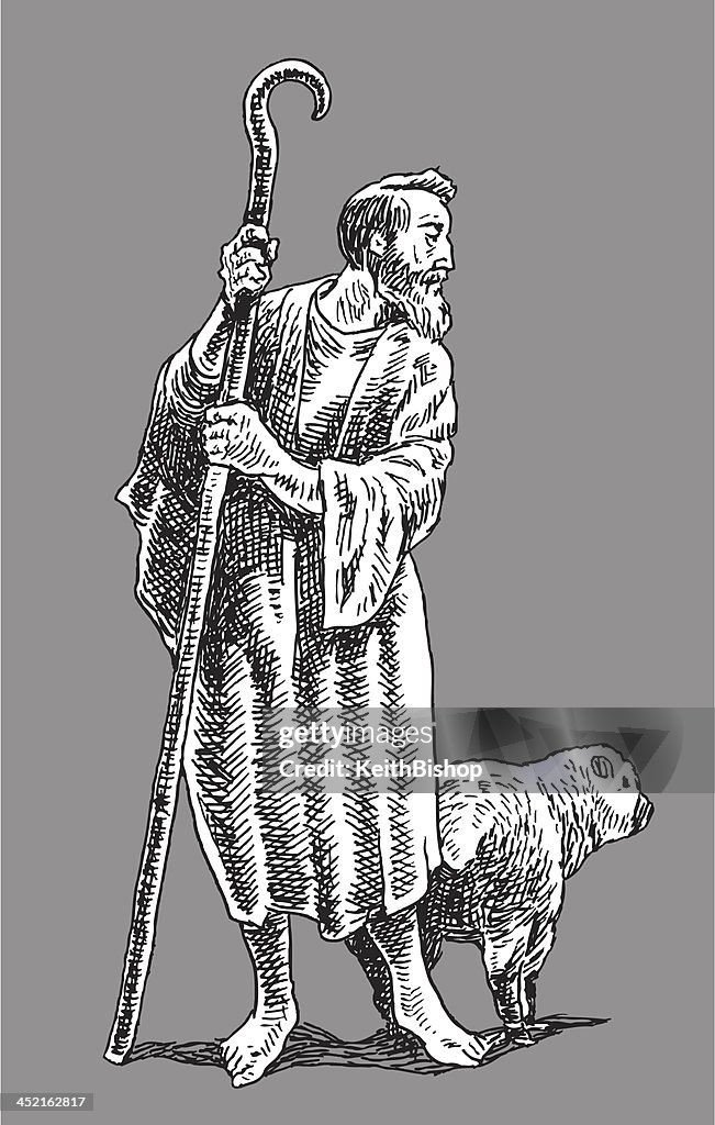 Shepard Graphic Shepard With Sheep High-Res Vector Graphic - Getty Images