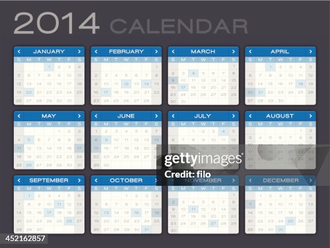 Detailed 2014 Calendar Detailed 2014 Calendar