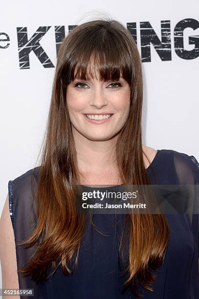 Actress Jamie Anne Allman attends premiere of Netflix's "The Killing" season 4 at ArcLight Cinemas on July 14, 2014 in Hollywood, California.