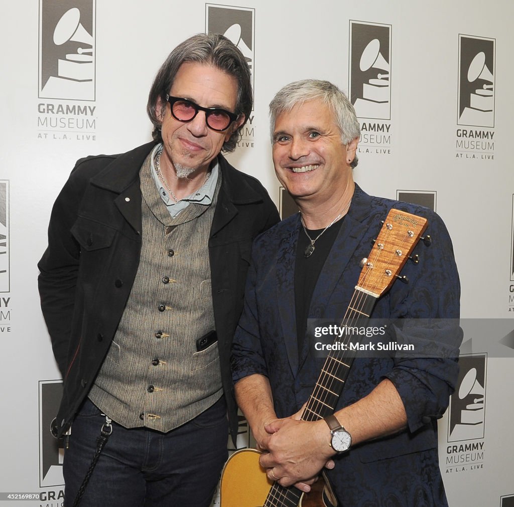 Juber Musician Laurence Juber and Vice President of the GRAMMY Foundation ...