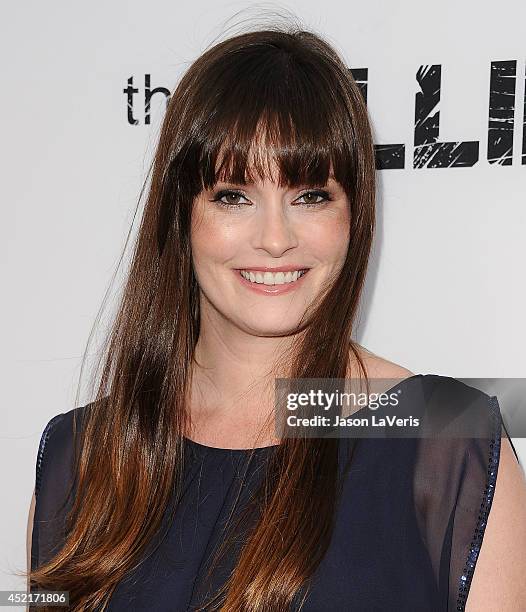 Actress Jamie Anne Allman attends the season 4 premiere of "The Killing" at ArcLight Hollywood on July 14, 2014 in Hollywood, California.