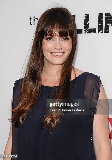 Actress Jamie Anne Allman attends the season 4 premiere of "The Killing" at ArcLight Hollywood on July 14, 2014 in Hollywood, California.