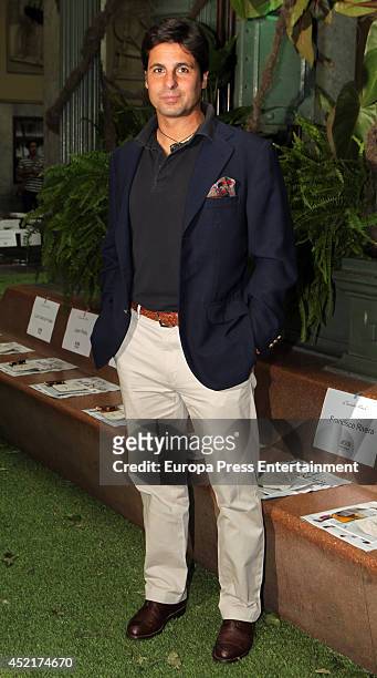 Francisco Rivera attends photocall Emidio Tucci new collection 2015 presentation on July 14, 2014 in Madrid, Spain.