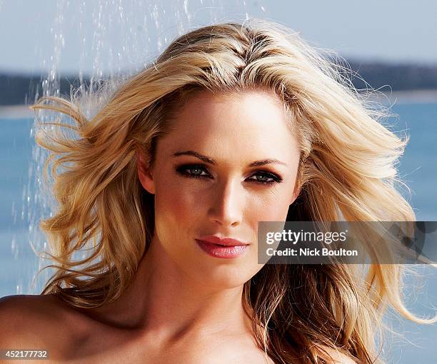 Model Reeva Steenkamp is photographed on September 10, 2010 in Bazaruto Island, Mozambique.