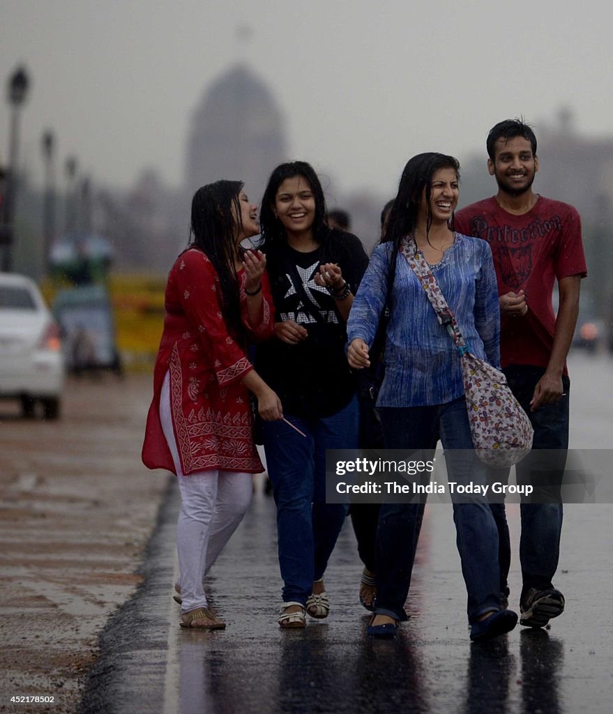 Rain in Delhi