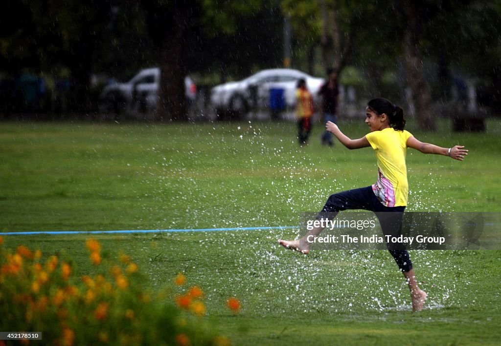 Rain in Delhi