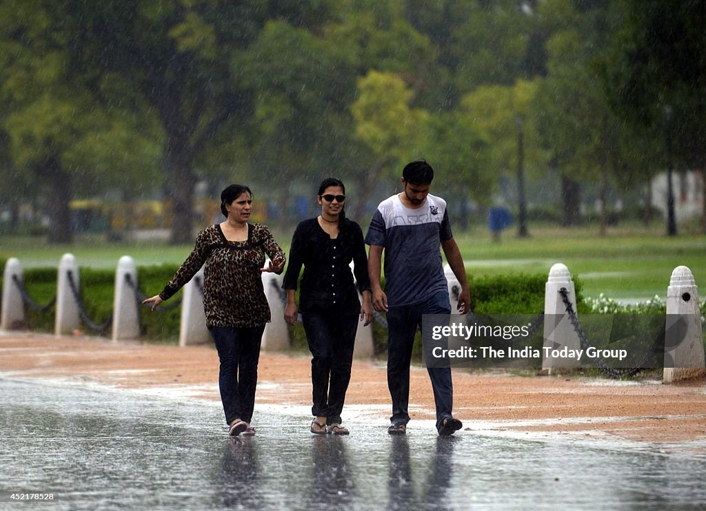 Rain in Delhi