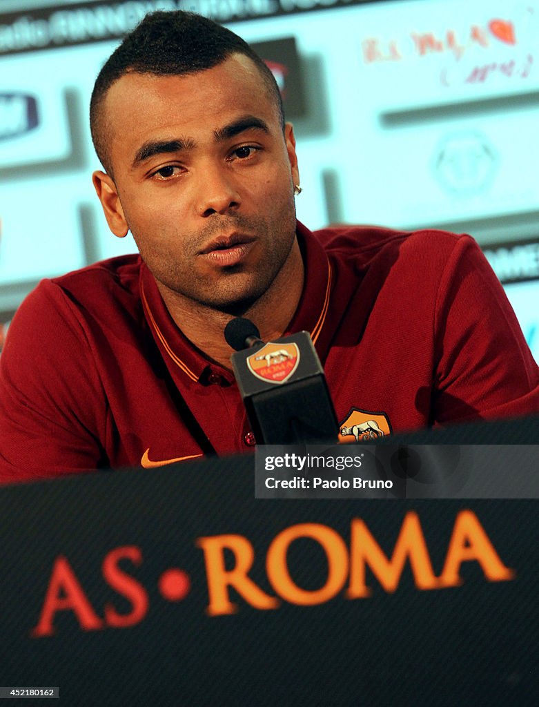 AS Roma Unveils New Signing Ashley Cole