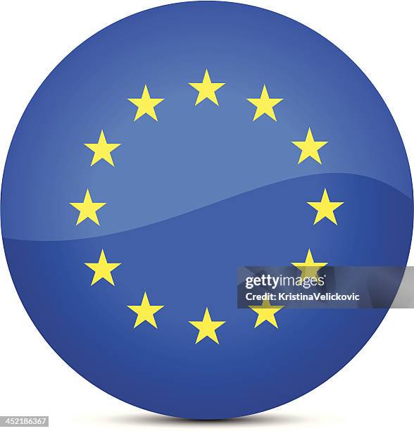 european union flag - european union symbol stock illustrations