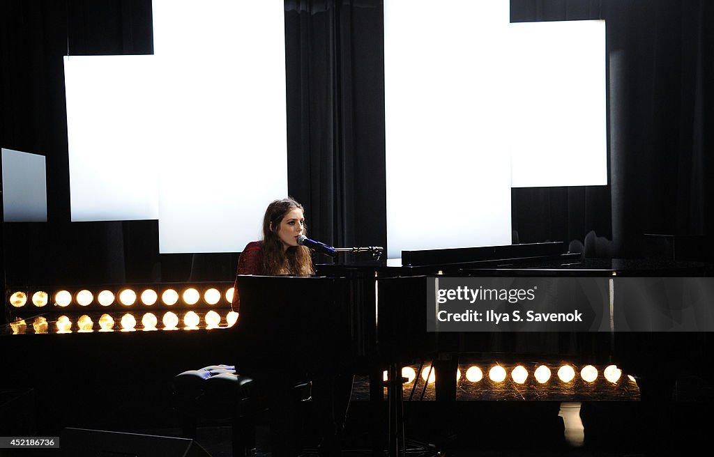 Birdy Visits Visits Music Choice's "You & A"