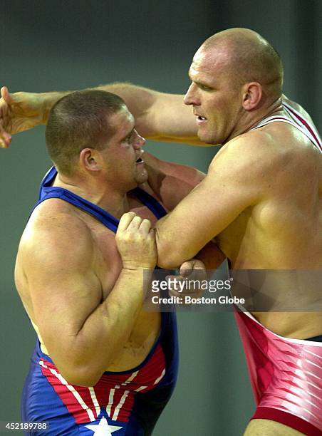 S Rulon Gardner, left, faced off with Russia's Alexander Karelin, who was heavily favored to win the gold, but the American provided an upset in the...