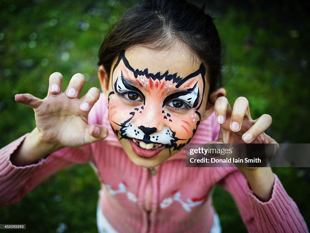 Cat facepaint