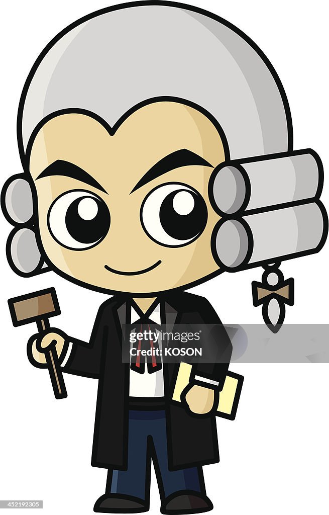 Lawyer Vector Cartoon High-Res Vector Graphic - Getty Images