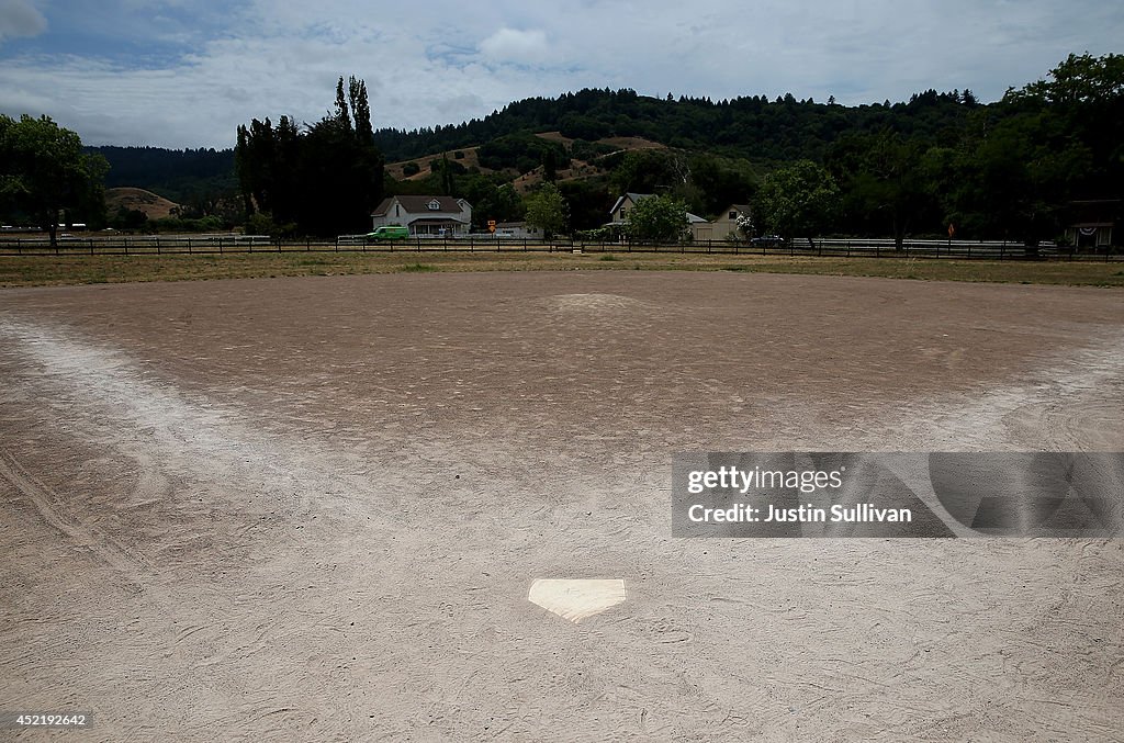 Drought Turns California Landscape Brown