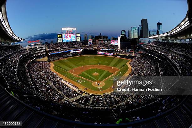 General view during the 85th MLB All-Star Game at Target Field on July 15, 2014 in Minneapolis, Minnesota.