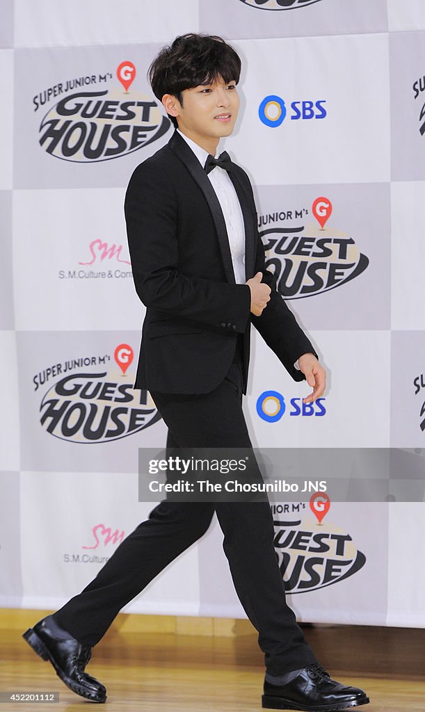 SBS FUN E "Super Junior M's Guest House" Press Conference