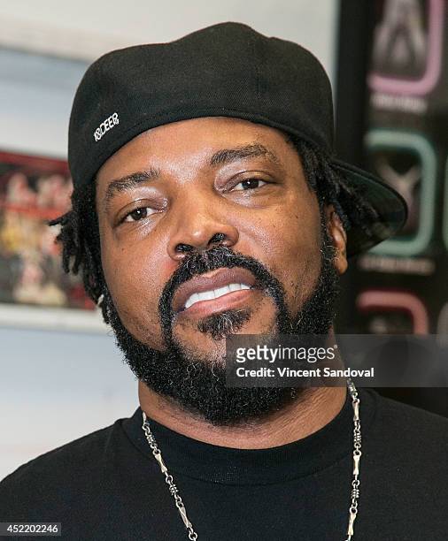 Director Carl Jones attends the "Black Dynamite" DVD signing at Amoeba Music on July 15, 2014 in Hollywood, California.