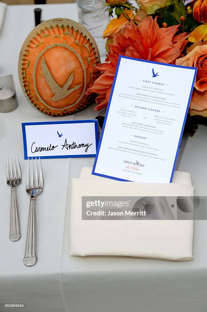 GREY GOOSE Le Melon Toasts Carmelo Anthony With Art Commissioned By Artist Kehinde Wiley