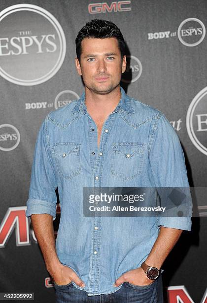 Wes Brown attends ESPN Presents BODY At ESPYS Pre-Party at Lure on July 15, 2014 in Hollywood, California.
