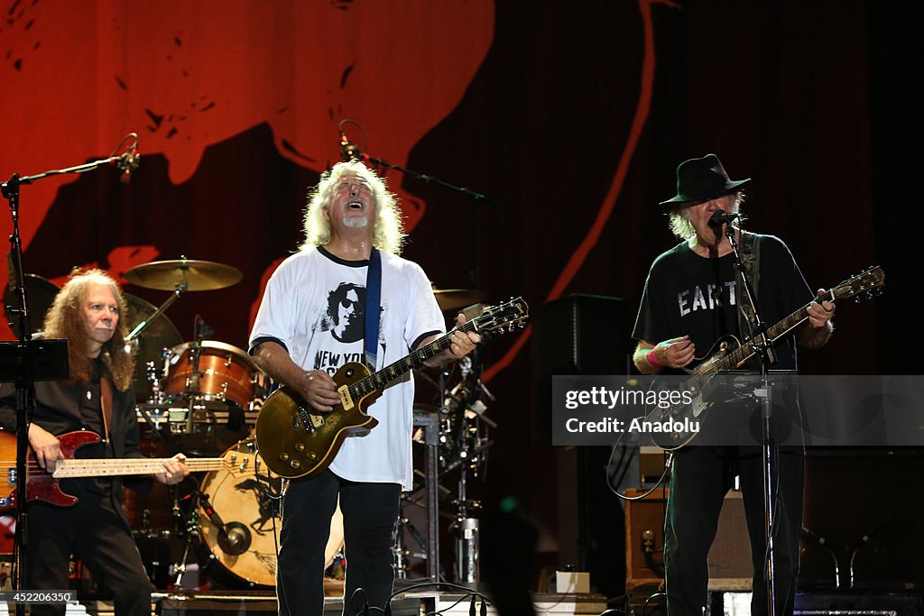 Neil Young concert in Istanbul