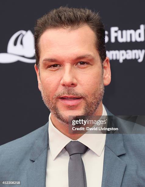 Actor Dane Cook attends the premiere of Disney's "Planes: Fire & Rescue" at the El Capitan Theatre on July 15, 2014 in Hollywood, California.