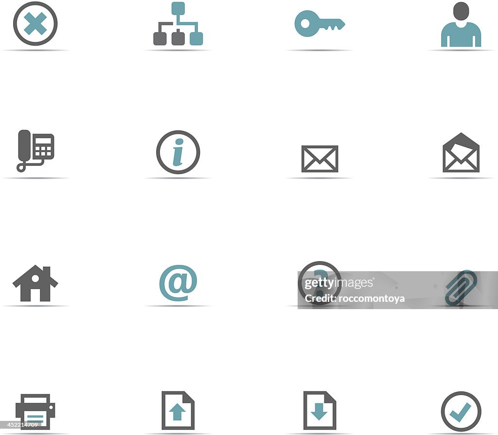 Icon Set, web buttons
