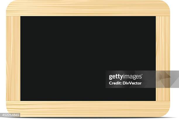 chalkboard - slate rock stock illustrations