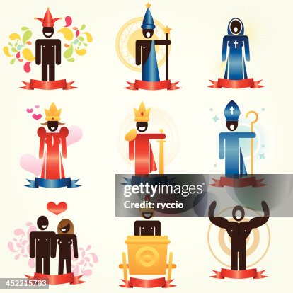 Tarots characters Tarots characters