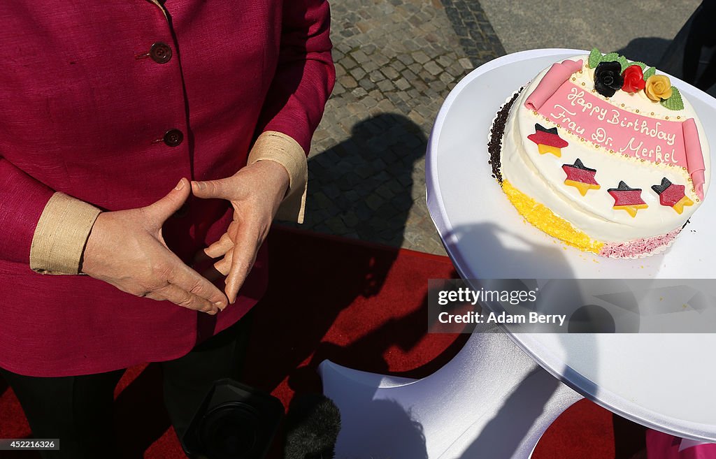 Merkel Wax Figure Celebrates Real Chancellor's Birthday