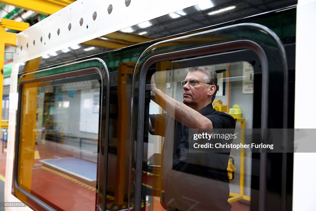 Bombardier Train Production Line