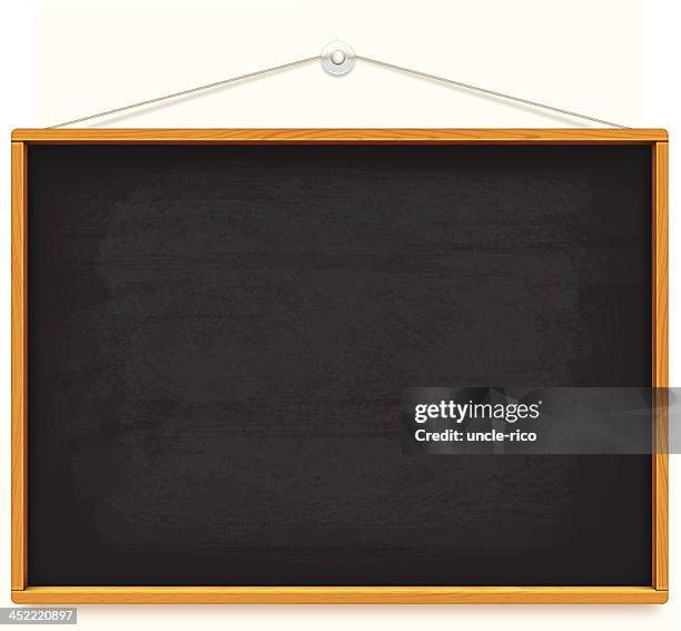 big school blackboard - school bulletin board stock illustrations