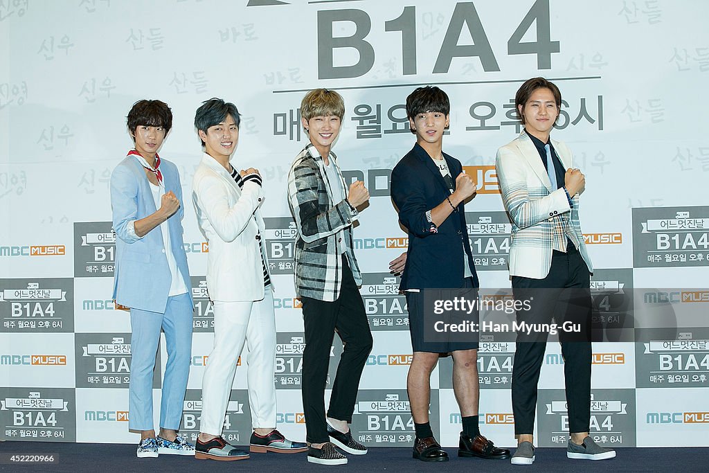 MBC Music "One Fine Day" Press Conference In Seoul