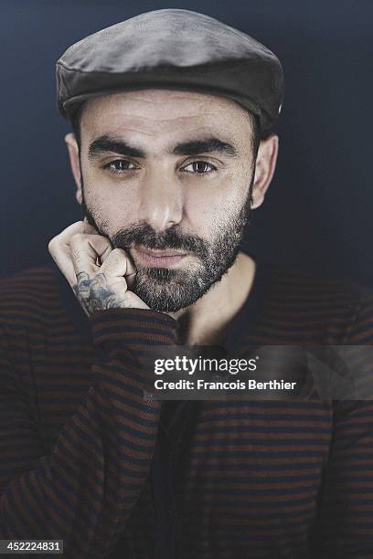 Singer Da Silva is photographed for Self Assignment on October 24, 2013 in Paris, France.