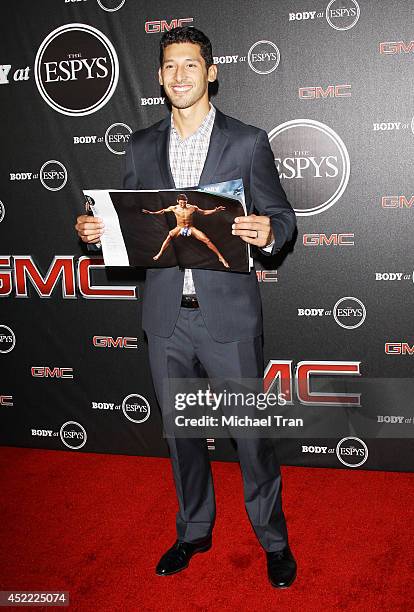Omar Gonzalez arrives at the BODY at ESPYS Pre-Party held at Lure on July 15, 2014 in Hollywood, California.