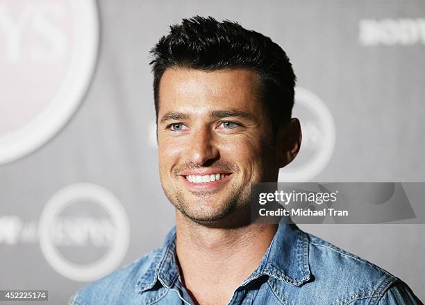 Wes Brown arrives at the BODY at ESPYS Pre-Party held at Lure on July 15, 2014 in Hollywood, California.