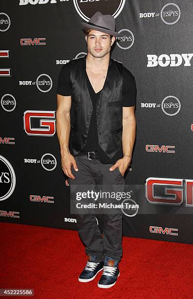 Cody Longo arrives at the BODY at ESPYS Pre-Party held at Lure on July 15, 2014 in Hollywood, California.